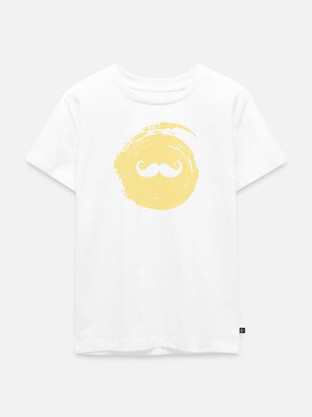 Bart November Gesichtsbehaarung - Kinder Premium Bio T-Shirt - Weiß