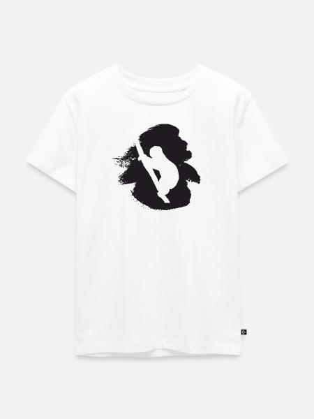 Rest Faul Faultier - Kinder Premium Bio T-Shirt - Weiß