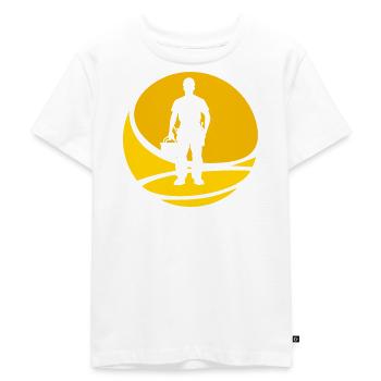 Werkzeug Installateur - Kinder Premium Bio T-Shirt - Weiß - Vorne - Hailey (125cm)