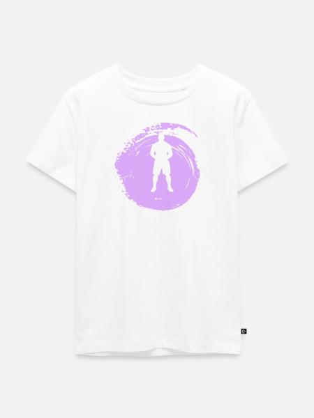 Jiujitsu Grappling Judo - Kinder Premium Bio T-Shirt - Weiß