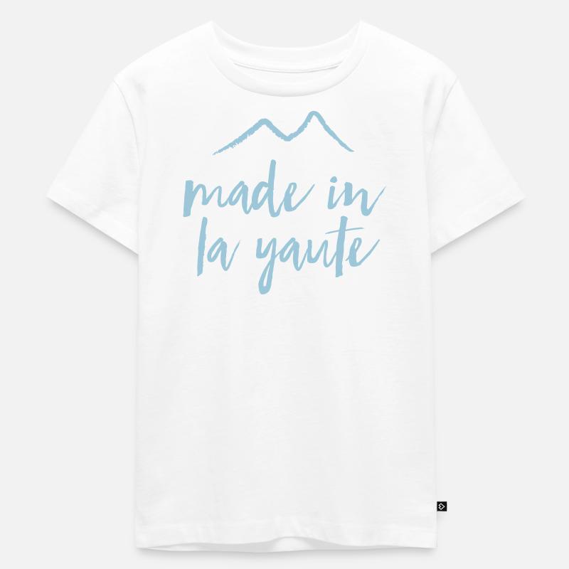 Made in la yaute - T-shirt Premium bio Enfant - blanc