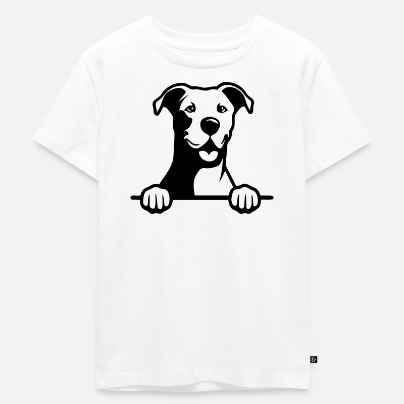 Dogue Argentin - T-shirt Premium bio Enfant - blanc