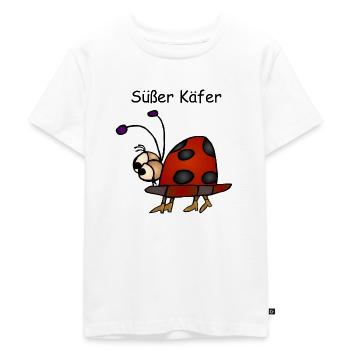 Süßer Käfer - Kinder Premium Bio T-Shirt - Weiß - Vorne - Hailey (125cm)