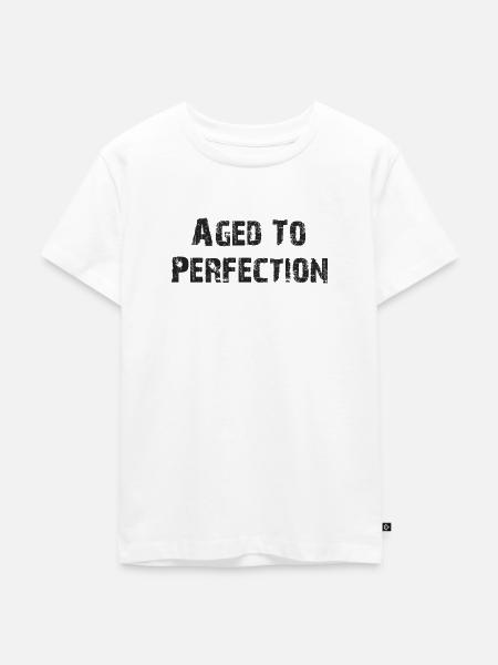 Bis zur Perfektion gereift - Kinder Premium Bio T-Shirt - Weiß