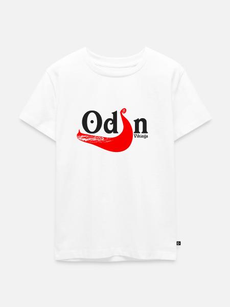 Odin - Kinder Premium Bio T-Shirt - Weiß