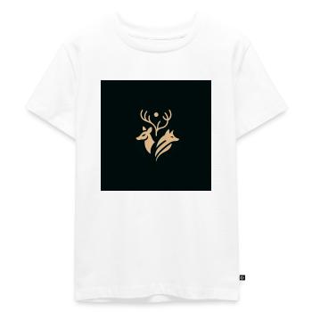 L’harmonie dans la nature sauvage - T-shirt Premium bio Enfant - blanc - Devant - Hailey (125cm)