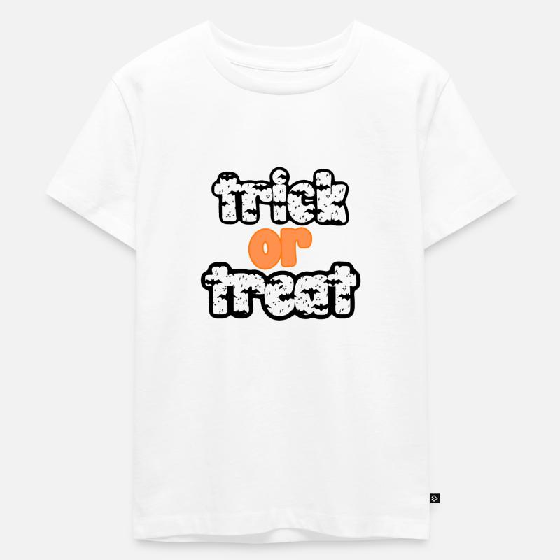 Süßes oder Saures - Kinder Premium Bio T-Shirt - Weiß