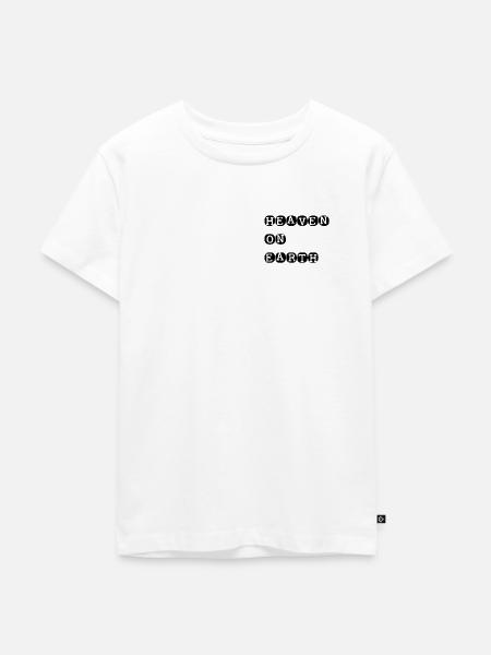 Heaven on earth - Kinder Premium Bio T-Shirt - Weiß