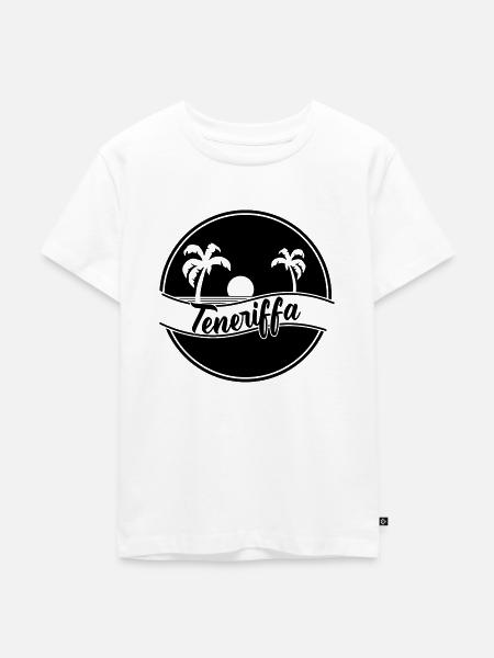 Teneriffa - Kinder Premium Bio T-Shirt - Weiß