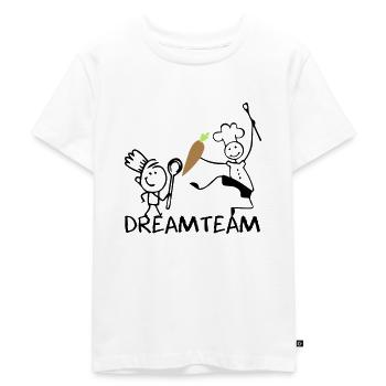 Dream team - T-shirt Premium bio Enfant - blanc - Devant - Hailey (125cm)