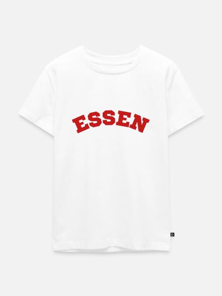 Essen - Kinder Premium Bio T-Shirt - Weiß