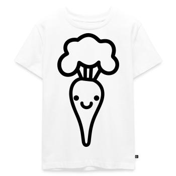 Carotte - T-shirt Premium bio Enfant - blanc - Devant - Hailey (125cm)