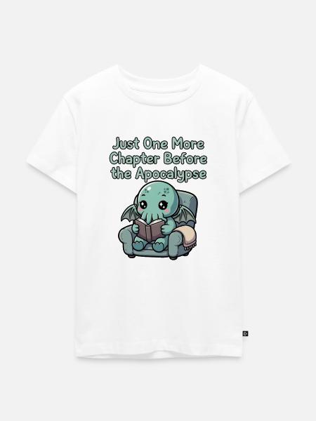 Nur noch ein Kapitel-Apokalypse - Kinder Premium Bio T-Shirt - Weiß