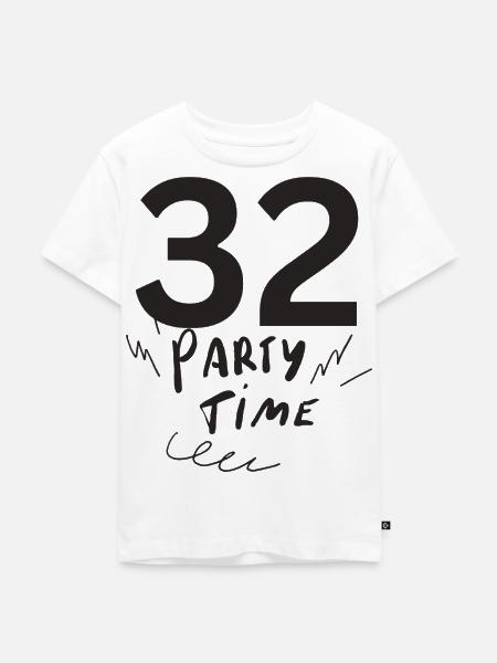 32 - Kinder Premium Bio T-Shirt - Weiß