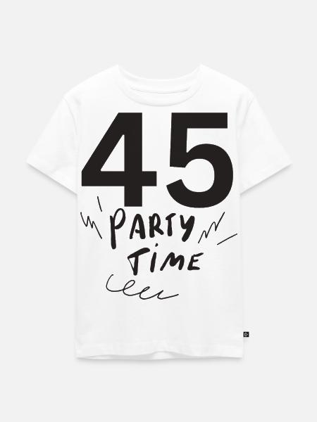 45 - Kinder Premium Bio T-Shirt - Weiß