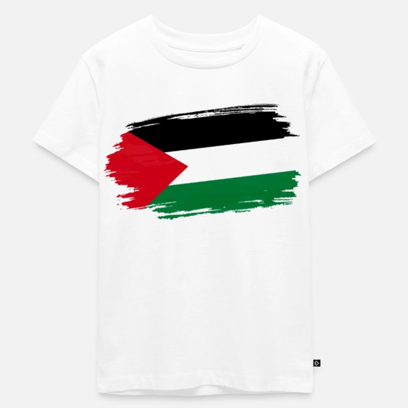 Fliege - Kinder Premium Bio T-Shirt - Weiß