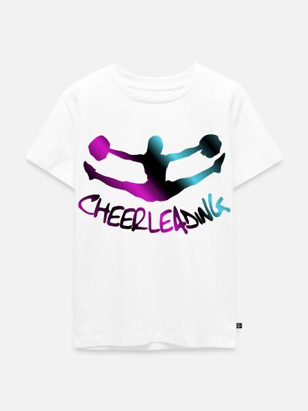 Cheerleading, Cheerleader - Kinder Premium Bio T-Shirt - Weiß