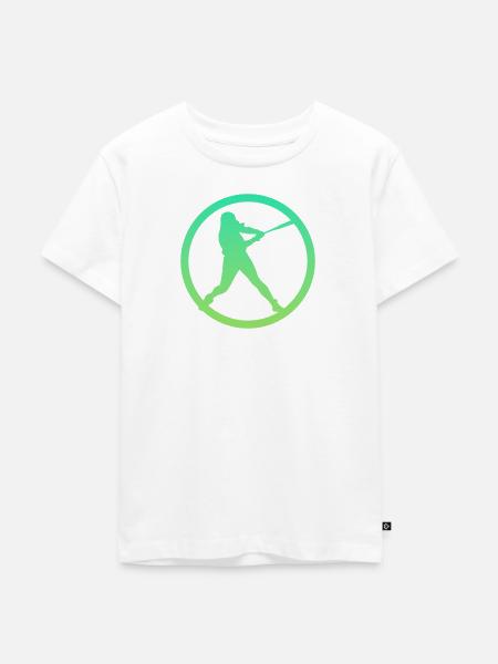 Pitcher Pitcher Softball Spieler - Kinder Premium Bio T-Shirt - Weiß