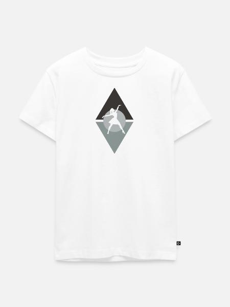 Ballett Schwanensee Ballerina - Kinder Premium Bio T-Shirt - Weiß