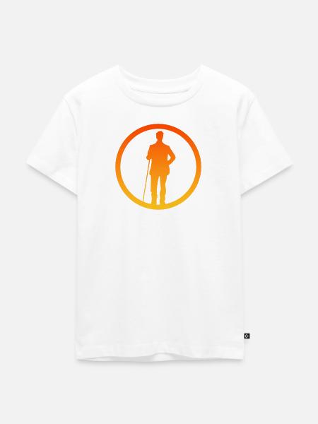 Billardspielerin Billardkugel Billardkugel - Kinder Premium Bio T-Shirt - Weiß