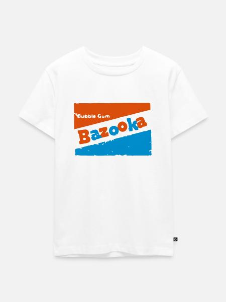 Bazooka - Kinder Premium Bio T-Shirt - Weiß