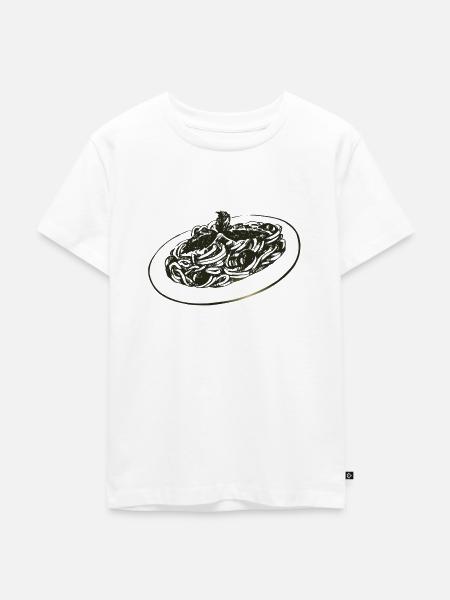 Spaghetti - Kinder Premium Bio T-Shirt - Weiß