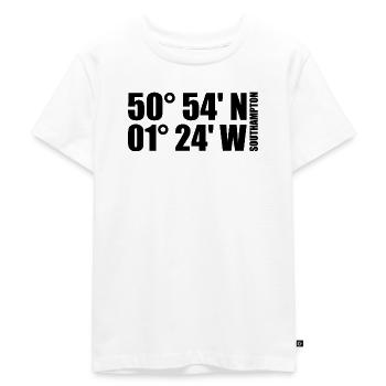 Southampton Coordinates - Kids Premium Organic T-Shirt - white - Front - Hailey (125cm)