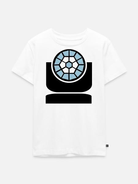 Movinglight - Kinder Premium Bio T-Shirt - Weiß