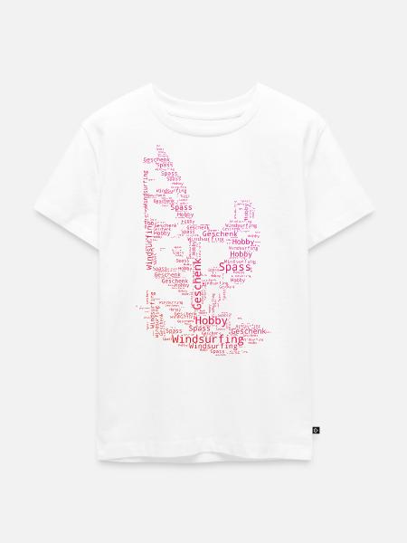 Windsurfing Vibes für Windsurf - Kinder Premium Bio T-Shirt - Weiß