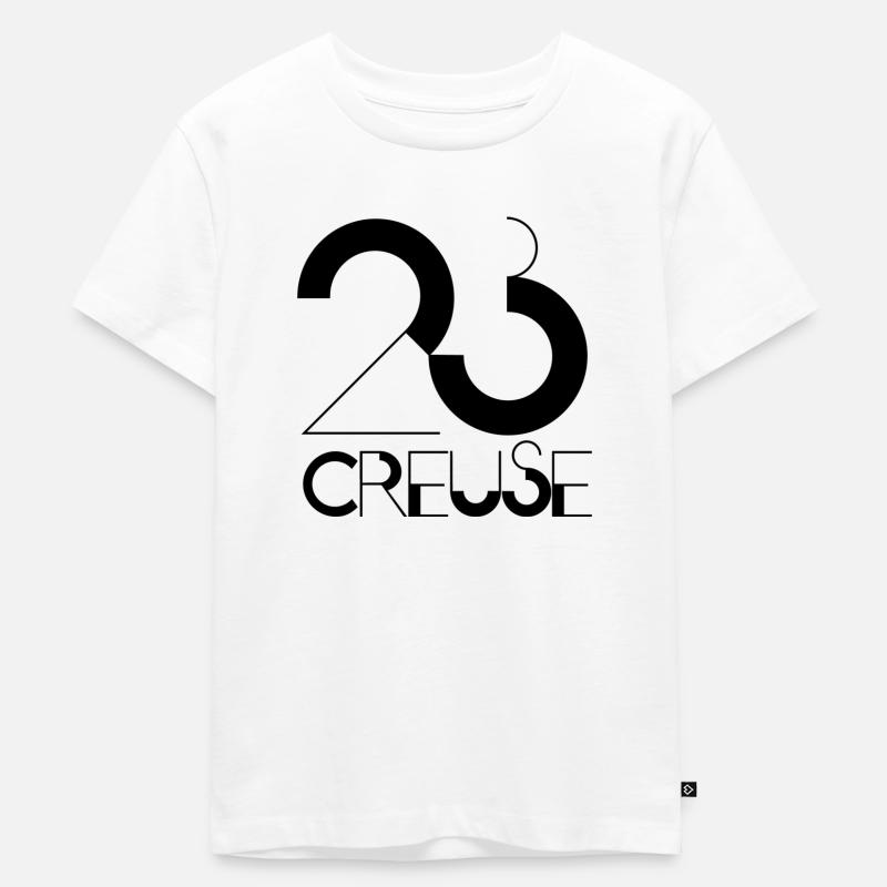 Creuse - T-shirt Premium bio Enfant - blanc