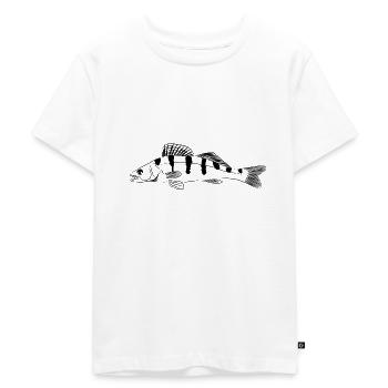 Zander - Kids Premium Organic T-Shirt - white - Front - Hailey (125cm)