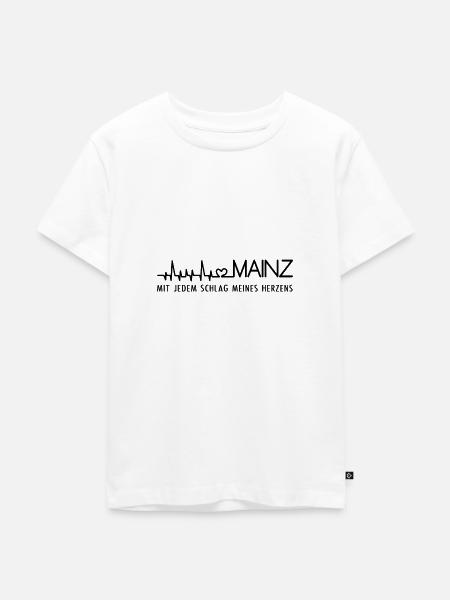 Mainz - Kinder Premium Bio T-Shirt - Weiß
