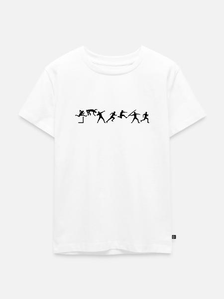 Siebenkampf - Kinder Premium Bio T-Shirt - Weiß