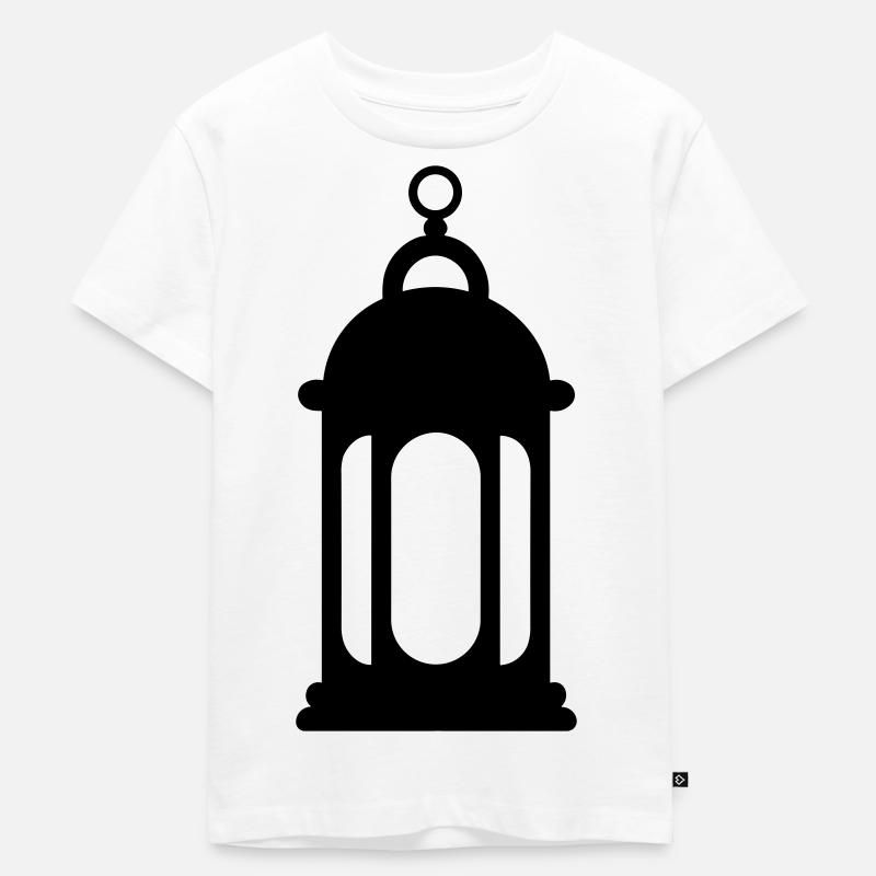 lantern - Kids Premium Organic T-Shirt - white