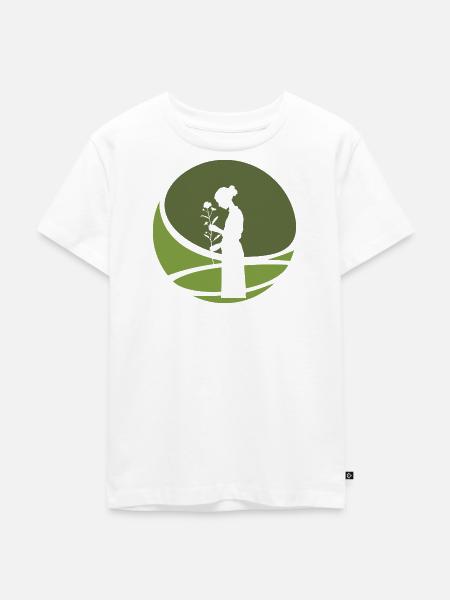 Blumenstrau Floristik - Kinder Premium Bio T-Shirt - Weiß