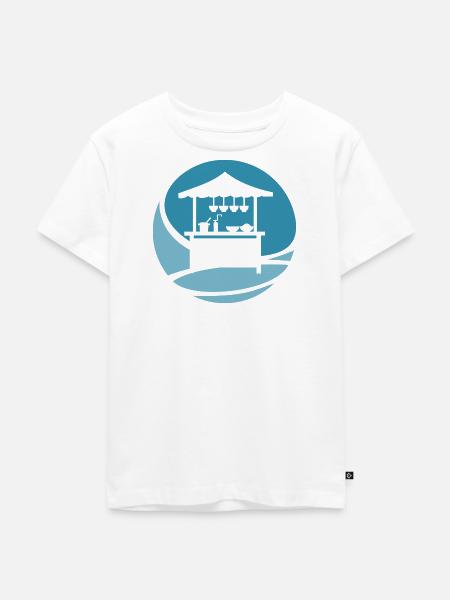 Burger - Kinder Premium Bio T-Shirt - Weiß