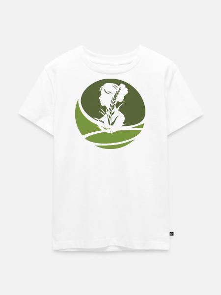 Vegan Bio - Kinder Premium Bio T-Shirt - Weiß