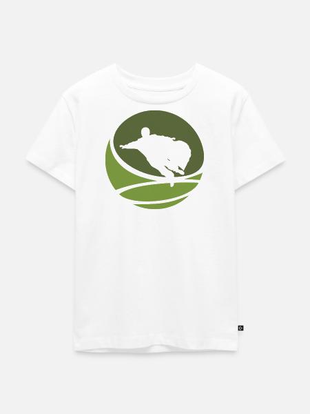 Wingsuit Anzug Gleiter - Kinder Premium Bio T-Shirt - Weiß