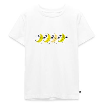 BANANE LIBRE - T-shirt Premium bio Enfant - blanc - Devant - Hailey (125cm)