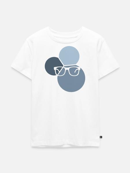 Buch Writing Literatur - Kinder Premium Bio T-Shirt - Weiß