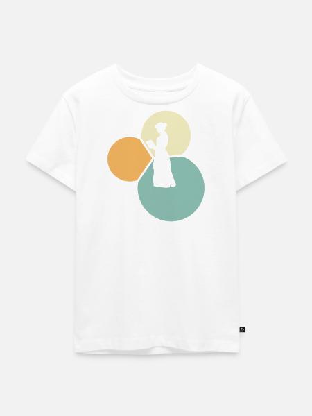 Buch Literatur Bildung - Kinder Premium Bio T-Shirt - Weiß