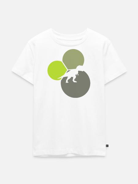 Dinosaurs Reptil - Kinder Premium Bio T-Shirt - Weiß