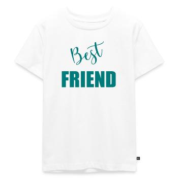 BEST FRIEND - T-shirt Premium bio Enfant - blanc - Devant - Hailey (125cm)