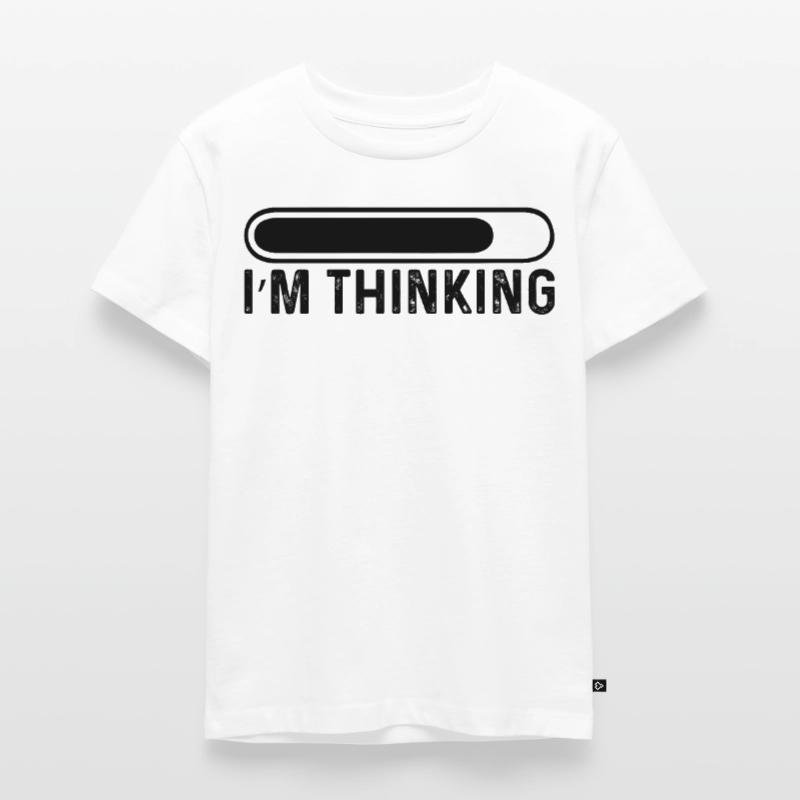 Coding Nerd Gamer I'm Thinking Programmer Kids Premium Organic T-Shirt