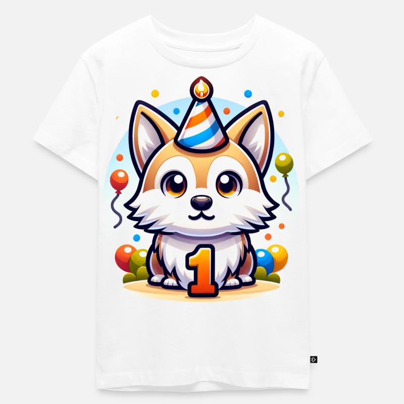 1 - T-shirt Premium bio Enfant - blanc