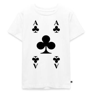 Cards - Kids Premium Organic T-Shirt - white - Front - Hailey (125cm)