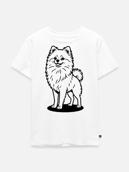 Pommern - Kinder Premium Bio T-Shirt - Weiß