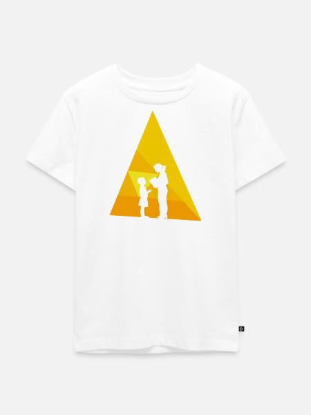 Grundschule Lehrer Grundschullehrer - Kinder Premium Bio T-Shirt - Weiß
