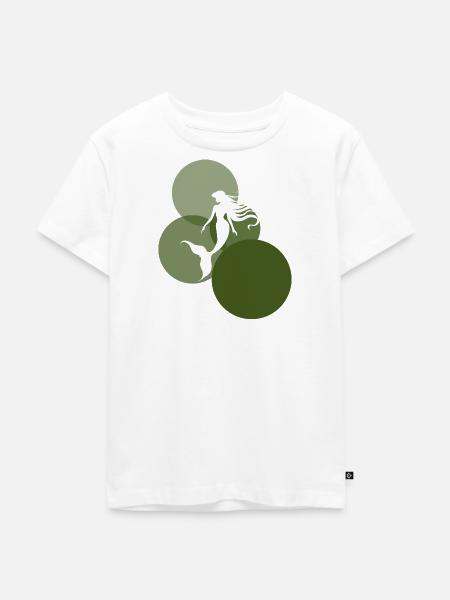 Fabelwesen Seekuh - Kinder Premium Bio T-Shirt - Weiß