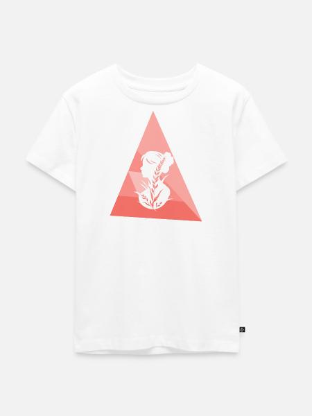 Veganerin Pflanzlich - Kinder Premium Bio T-Shirt - Weiß